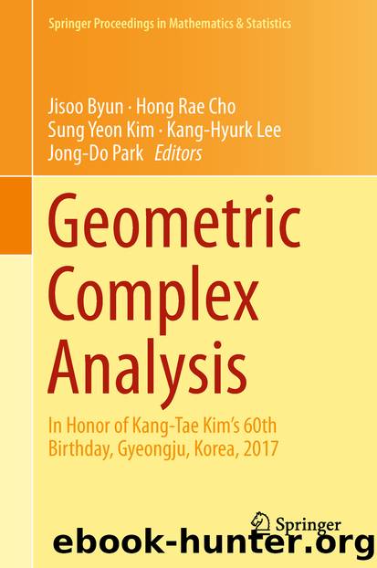 Geometric Complex Analysis by Unknown