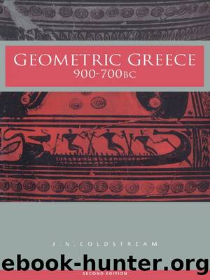 Geometric Greece by Coldstream J. N