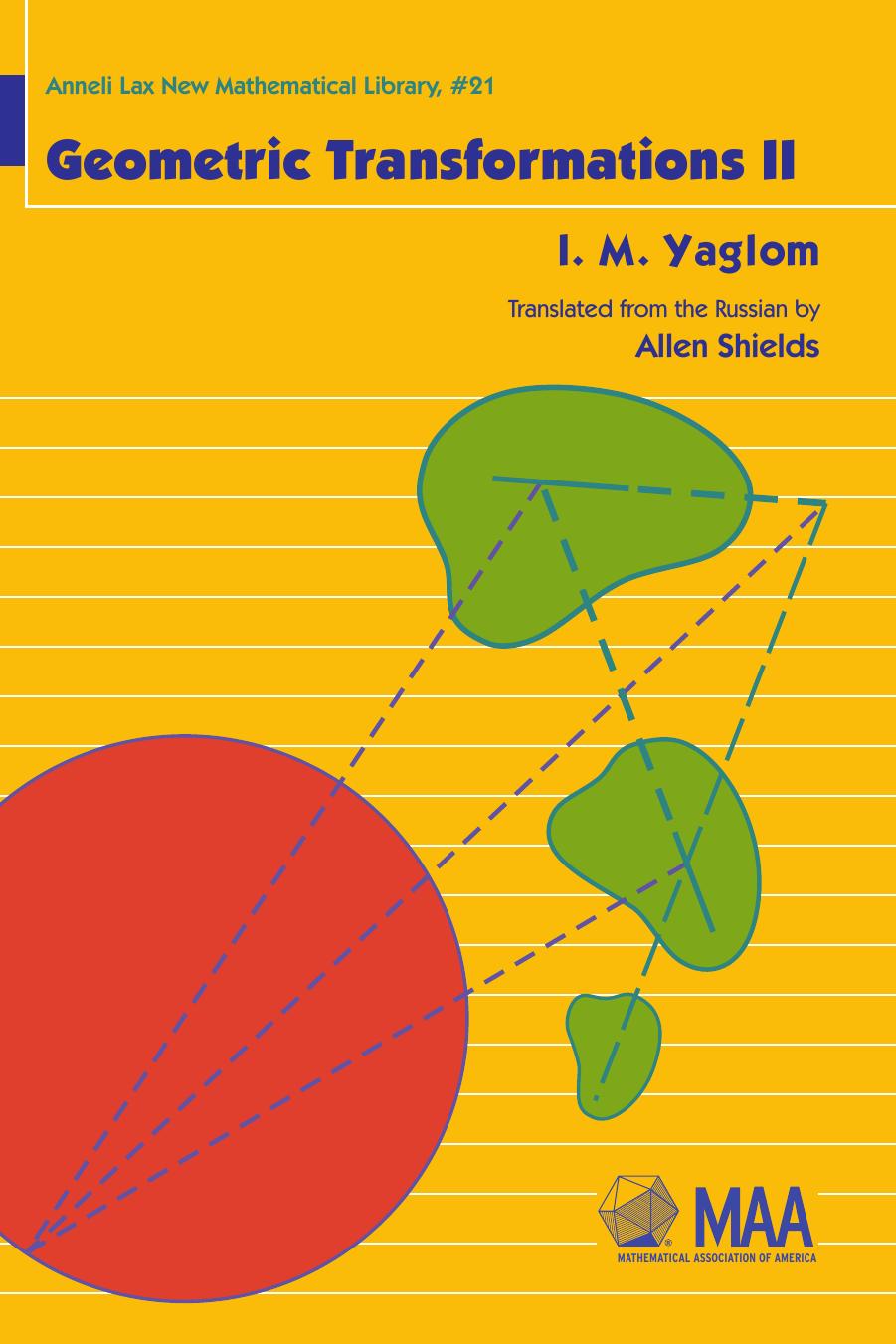 Geometric Transformations II by Yaglom Isaak Moiseevich