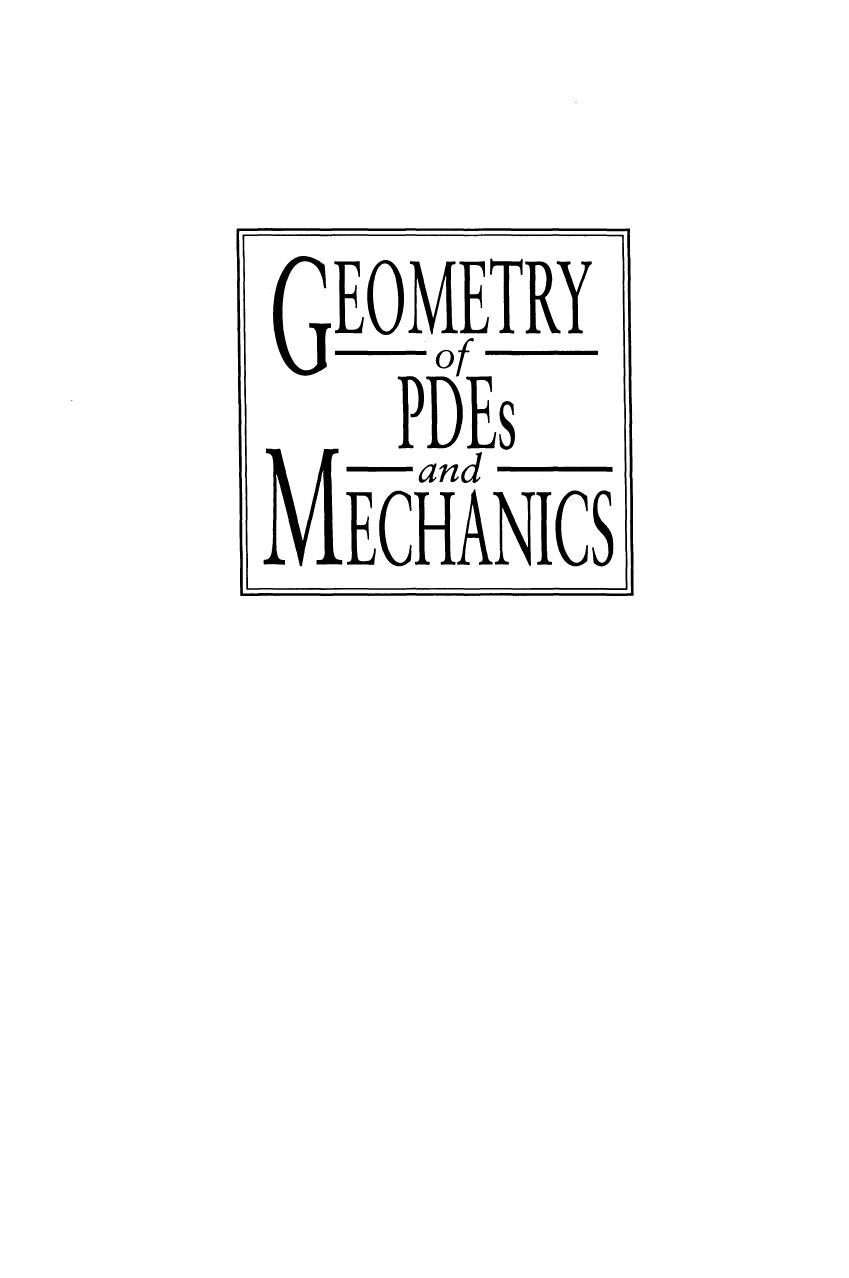 Geometry of PDEs and mechanics by Agostino Prastaro