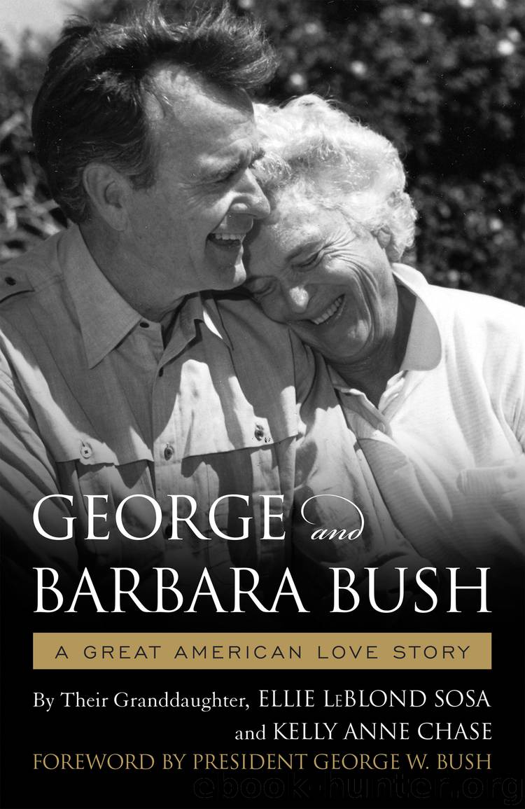 George & Barbara Bush by Ellie LeBlond Sosa & Kelly Anne Chase