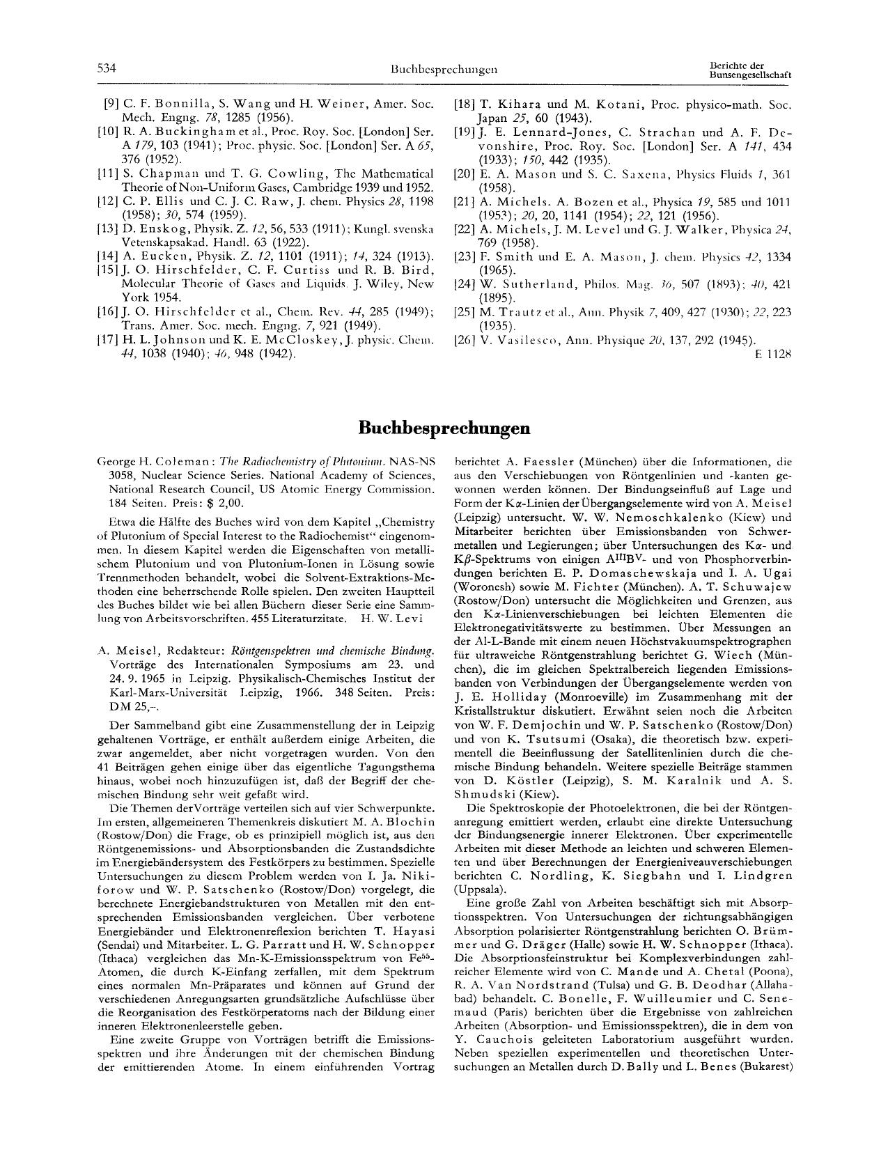 George H. Coleman: The Radiochemistry of Plutonium. NAS-NS 3058, Nuclear Science Series. National Academy of Sciences, National Research Council, US Atomic Energy Commission. 184 S by Unknown