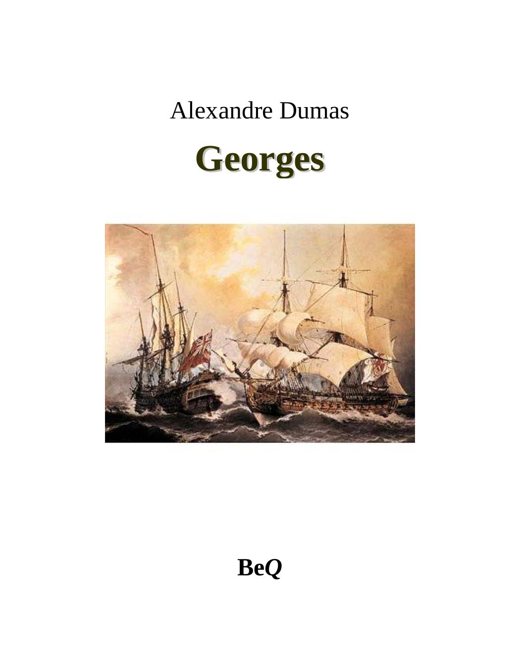 Georges by Alexandre Dumas