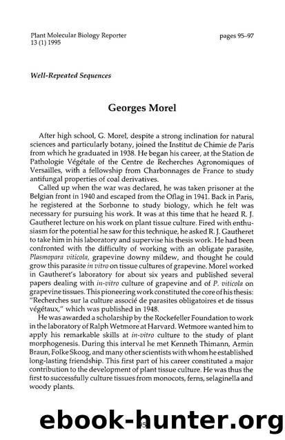 Georges morel by Unknown