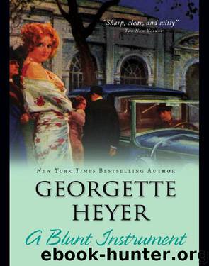 Georgette Heyer by Blunt Instrument