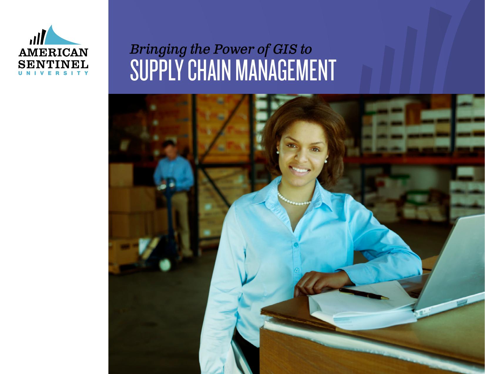 Geospatial information systems for supply chain by Unknown