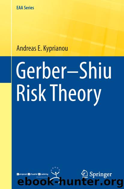 Gerber–Shiu Risk Theory by Andreas E. Kyprianou