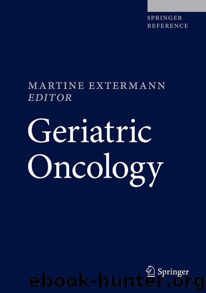 Geriatric Oncology by Martine Extermann