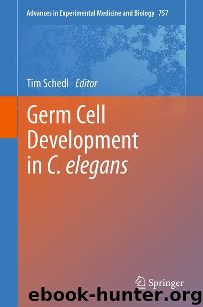Germ Cell Development in C. elegans by Tim Schedl