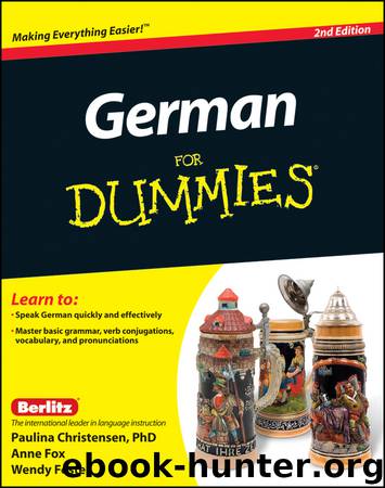 German For Dummies by Paulina Christensen