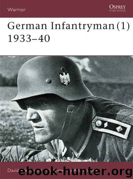 German Infantryman (1) 1933-40 by David Westwood