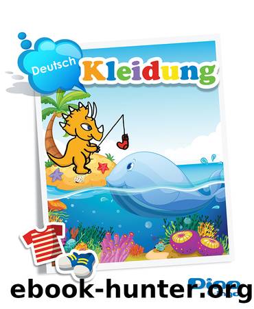 German for kids - Clothes storybook by Dino Lingo