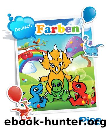 German for kids - Colors storybook by Dino Lingo