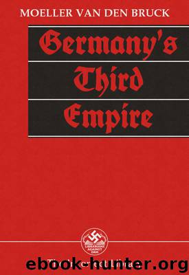 Germany's Third Empire by Arthur Moeller van den Bruck