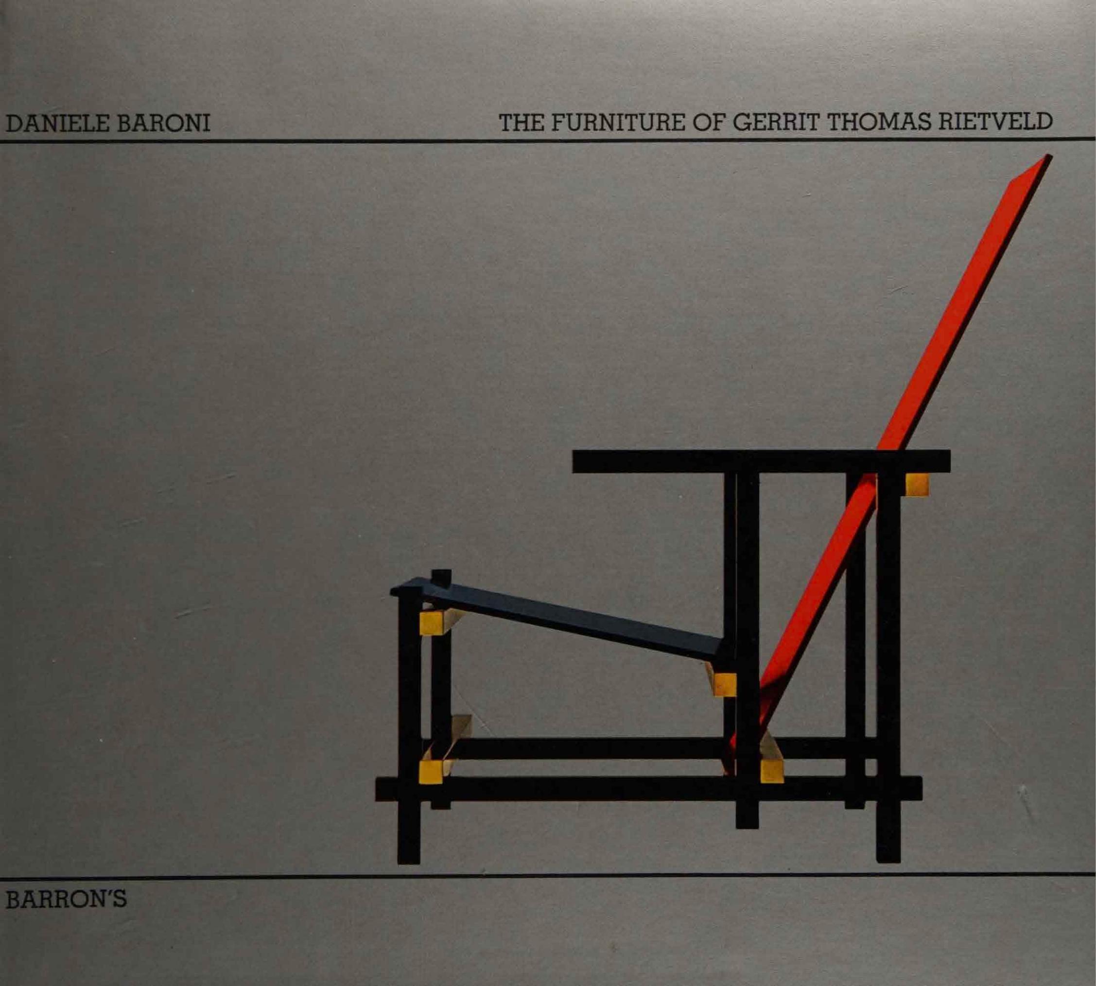 Gerrit Thomas Rietveld Furniture by Daniele Baroni