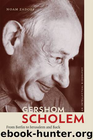 Gershom Scholem by Noam Zadoff