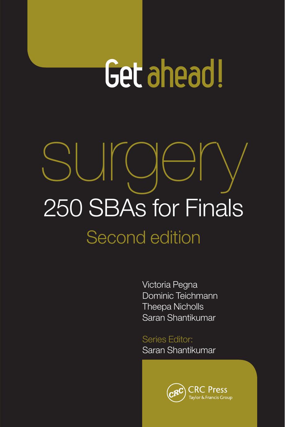 Get Ahead! SURGERY by Pegna Victoria