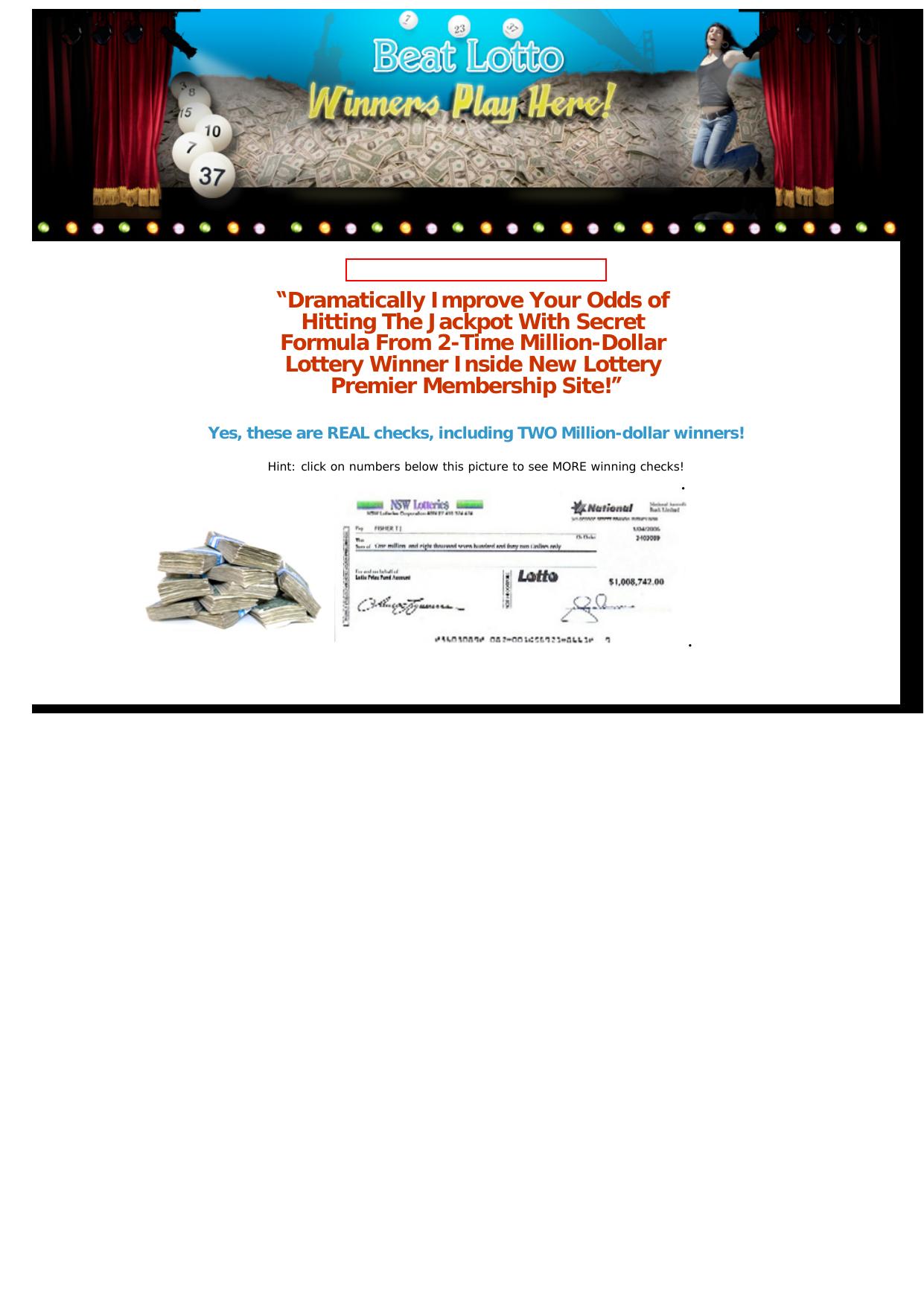 Get An Unfair Advantage Over Other Lottery Players. by Best of Kuszter's Collection