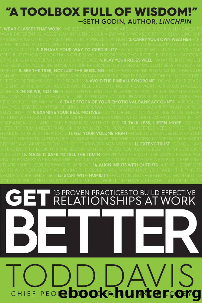 Get Better by Todd Davis