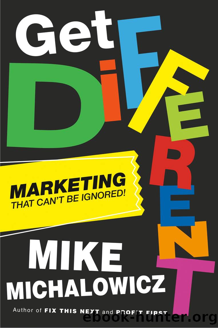 Get Different by Mike Michalowicz