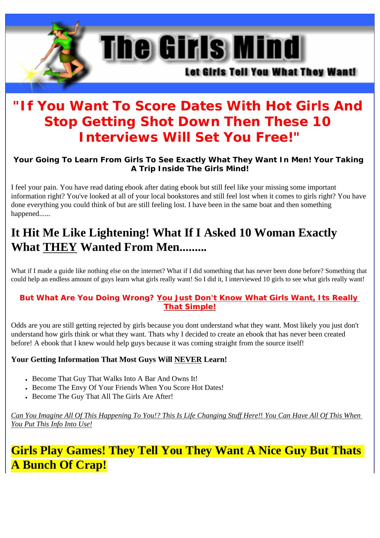 Get Inside A Girls Mind! by Best of Kuszter's Collection