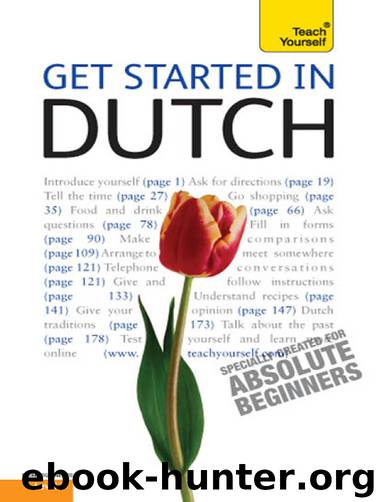 Get Started in Beginner's Dutch: Teach Yourself by Author