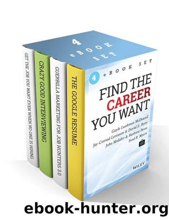 Get the Job or Career You Want Digital Book Set by Ford R. Myers