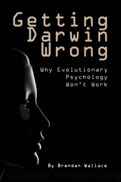 Getting Darwin Wrong by Brendan Wallace