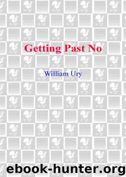 Getting Past No by William Ury