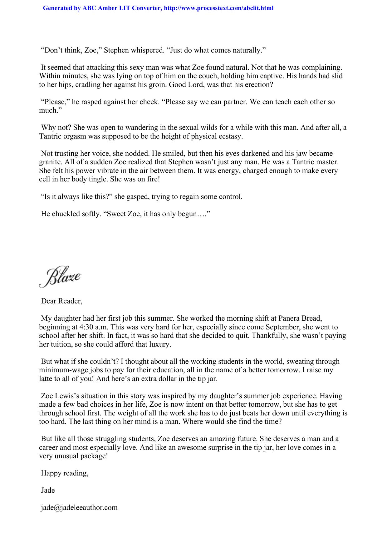 Getting Physical by Jade Lee