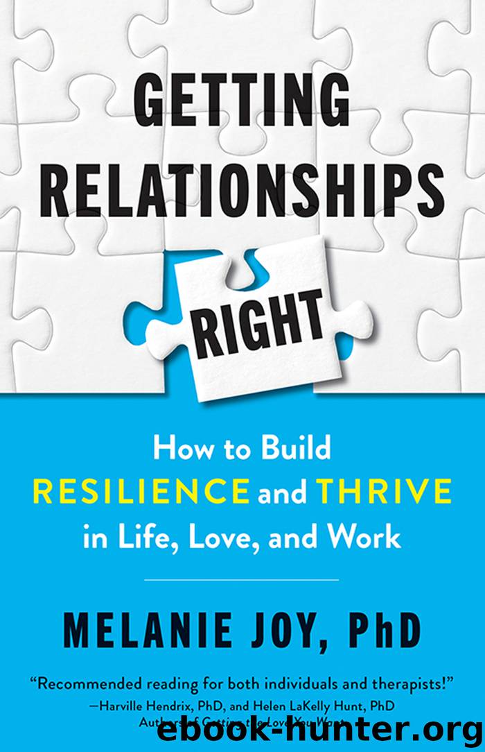Getting Relationships Right by Melanie Joy