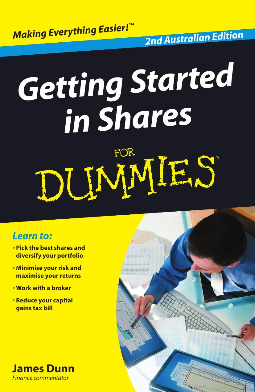 Getting Started in Shares For Dummies by James Dunn
