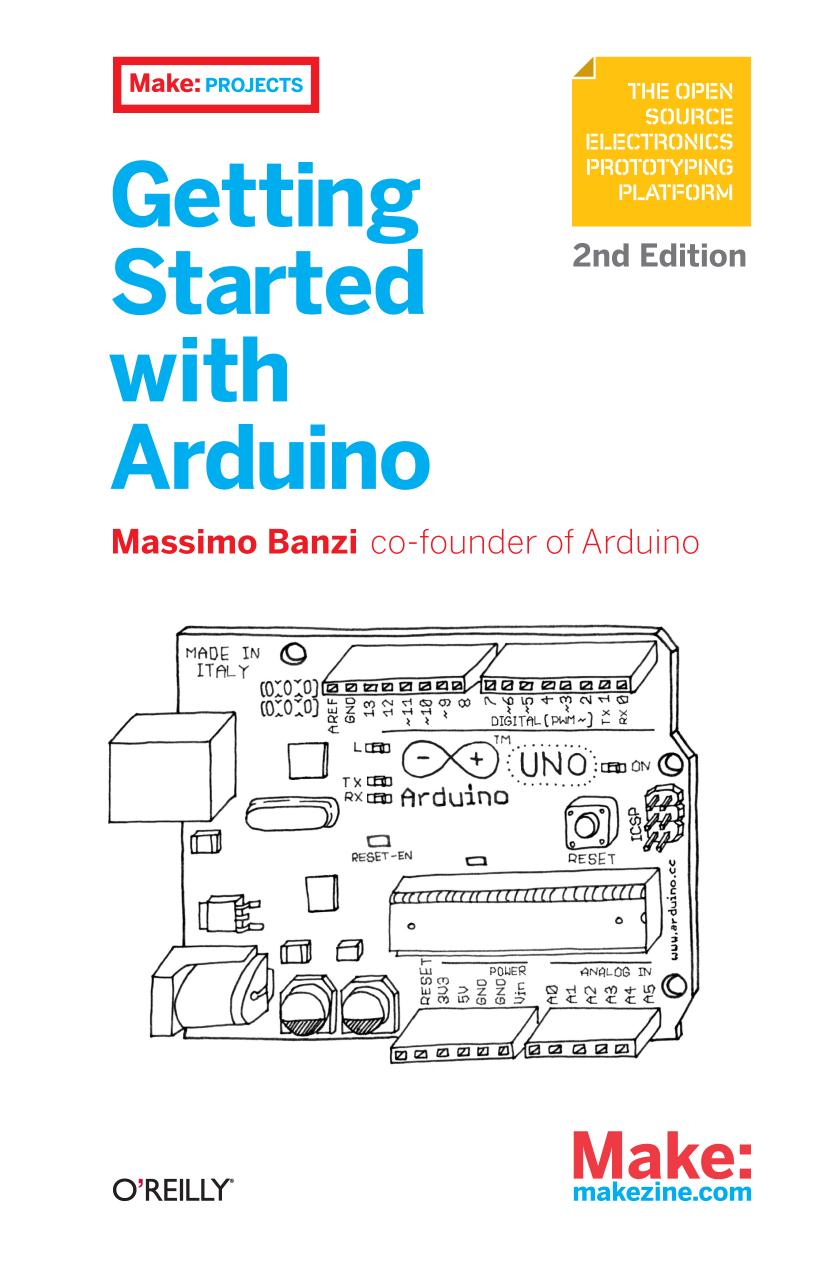 Getting Started with Arduino by Massimo Banzi