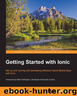 Getting Started with Ionic by Rahat Khanna