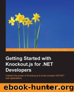 Getting Started with Knockout.js for .NET Developers by Akinshin Andrey