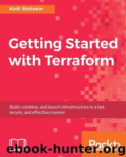 Getting Started with Terraform by Kirill Shirinkin