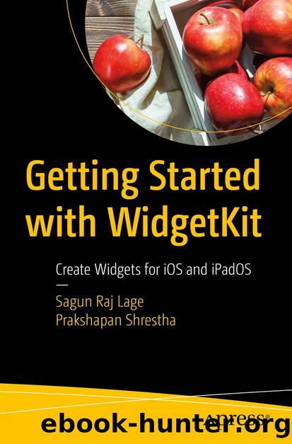 Getting Started with WidgetKit by Sagun Raj Lage & Prakshapan Shrestha