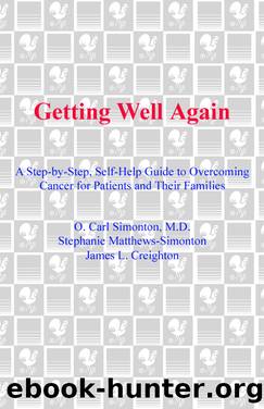 Getting Well Again by O. Carl Simonton M.D