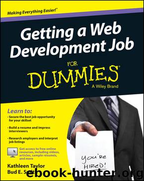 Getting a Web Development Job For Dummies by Kathleen Taylor