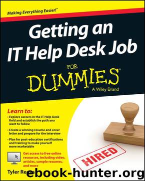 Getting an IT Help Desk Job For Dummies® by Regas Tyler