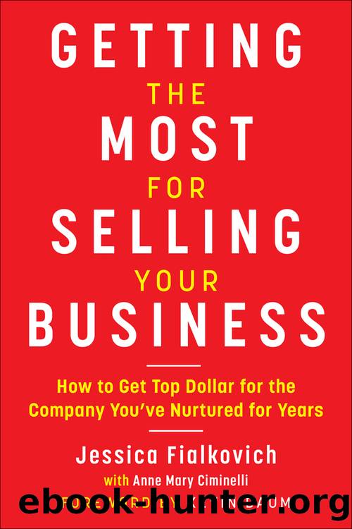 Getting the Most for Selling Your Business by Jessica Fialkovich
