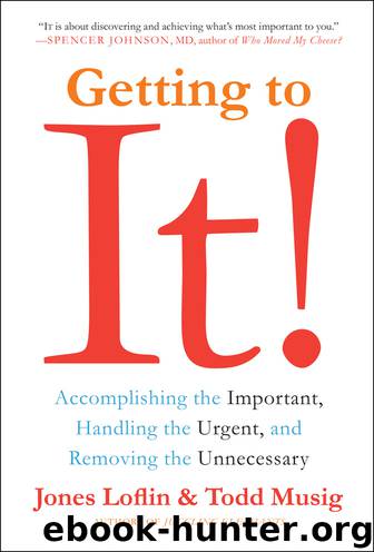Getting to It by Jones Loflin
