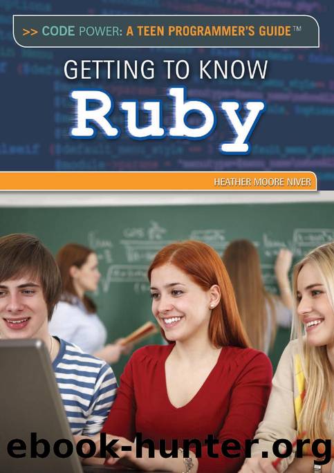 Getting to Know Ruby by Heather Moore Niver