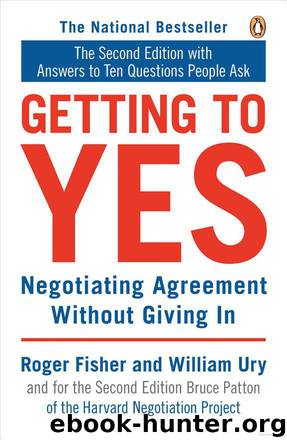 Getting to Yes by ROGER FISHER