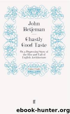 Ghastly Good Taste by John Betjeman