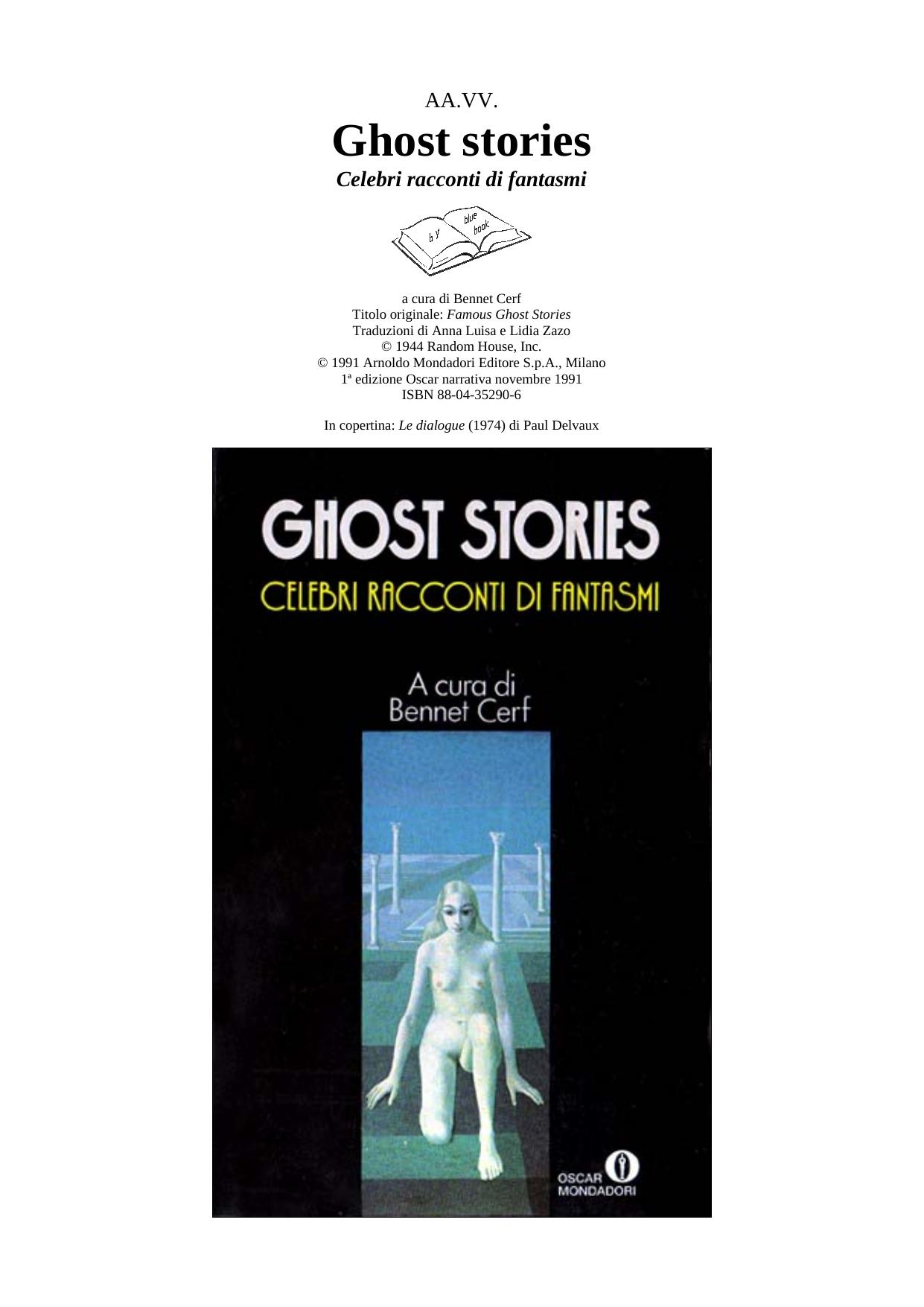 Ghost Stories by Bluebook
