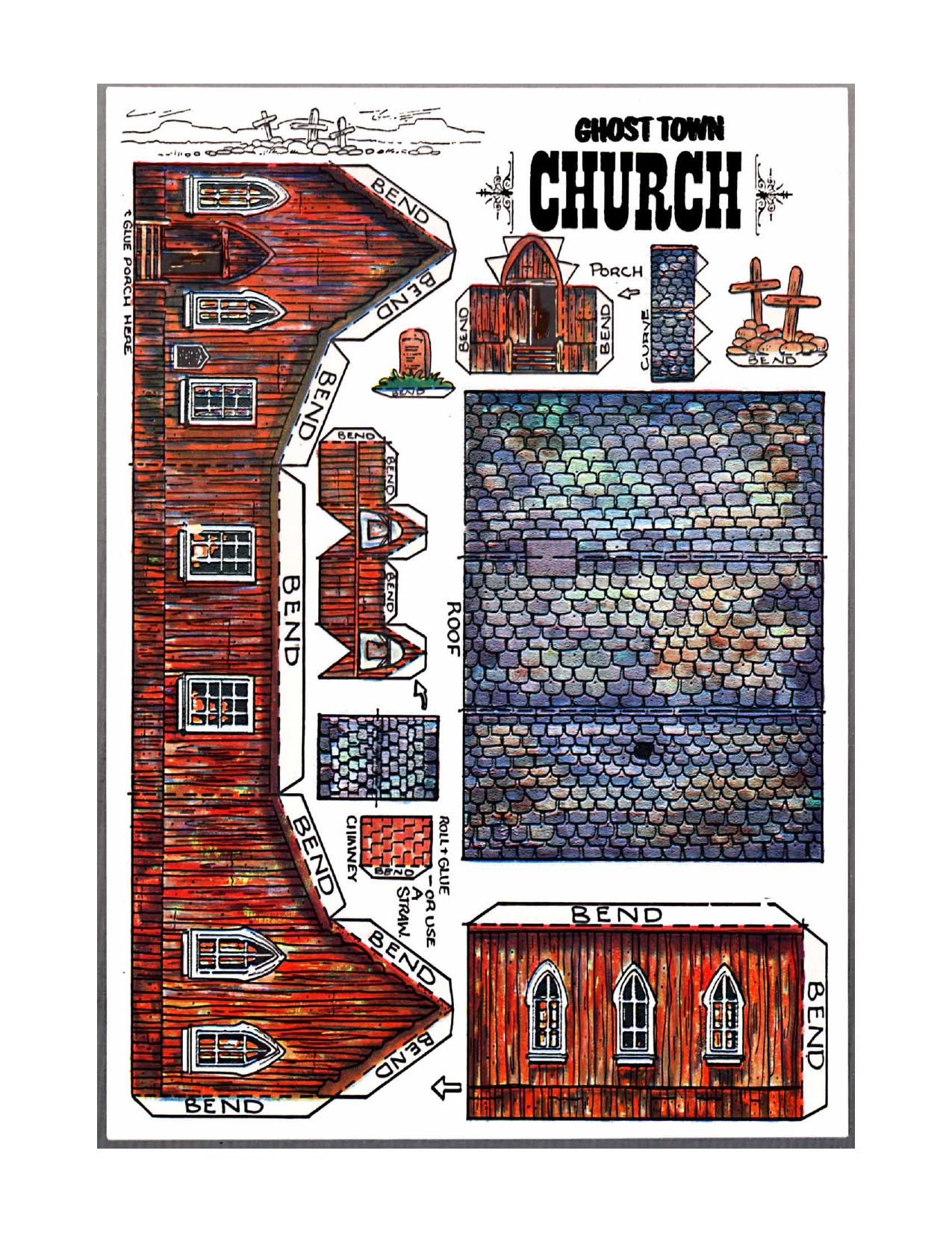 Ghost Town Church by Fiddlers Green