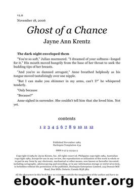 Ghost of a Chance by Jayne Ann Krentz