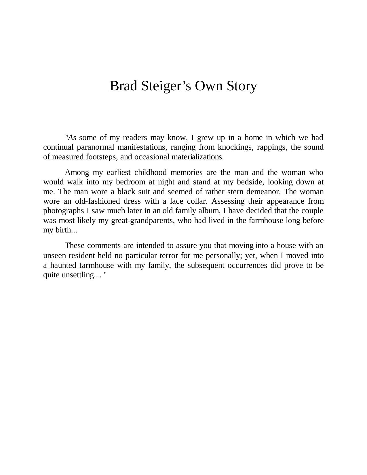 Ghosts Among Us by Brad Steiger