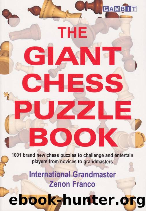 Giant Chess Puzzle Book, The (Franco) by Unknown